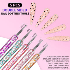 Fandamei magnetic nail stands arranged on base offering steady tip holding