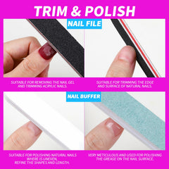 FANDAMEI stainless steel triangle cuticle peeler removing softened gel precisely