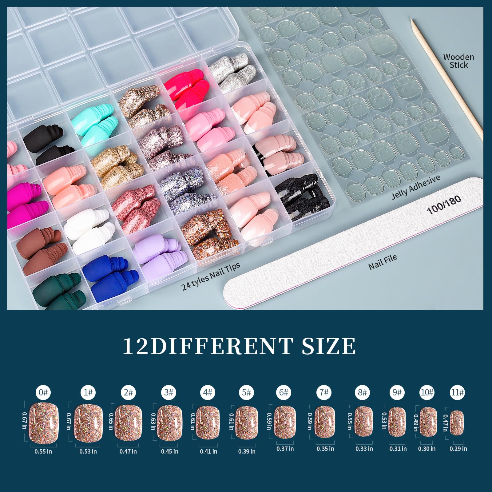 Fandamei press-on nails worn on hands demonstrating natural fit and convenience
