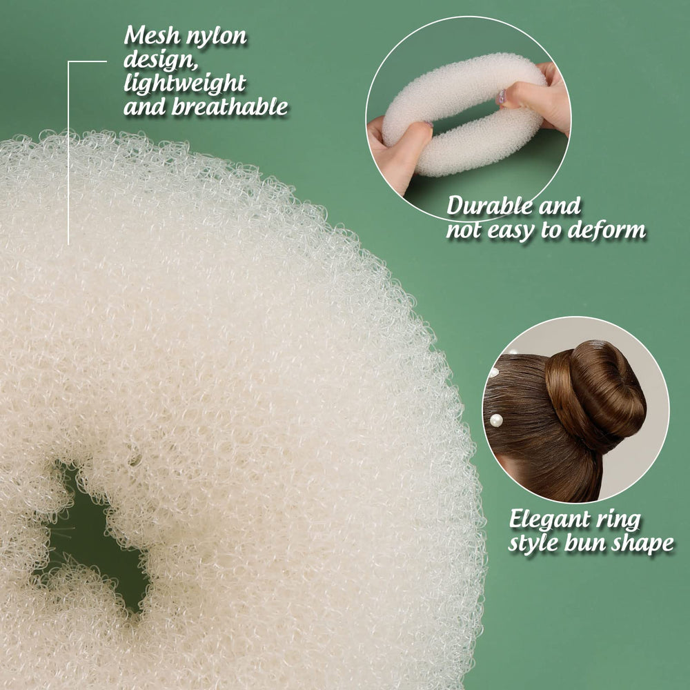 Fandamei hair net close-up showing breathable mesh comfort