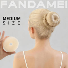 Fandamei gold pins and black elastics laid out, secure hold benefit