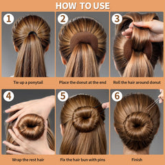 FANDAMEI pins and elastics close-up with smooth ends to prevent snagging