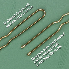 Fandamei U-pins and elastics detail for reliable fixing