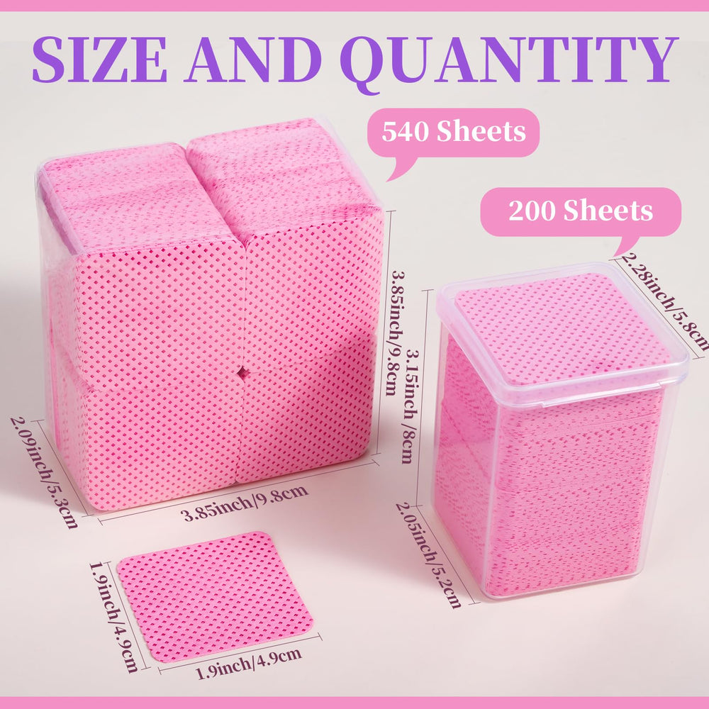 Fandamei refill pack beside box highlighting large 540-sheet supply benefit