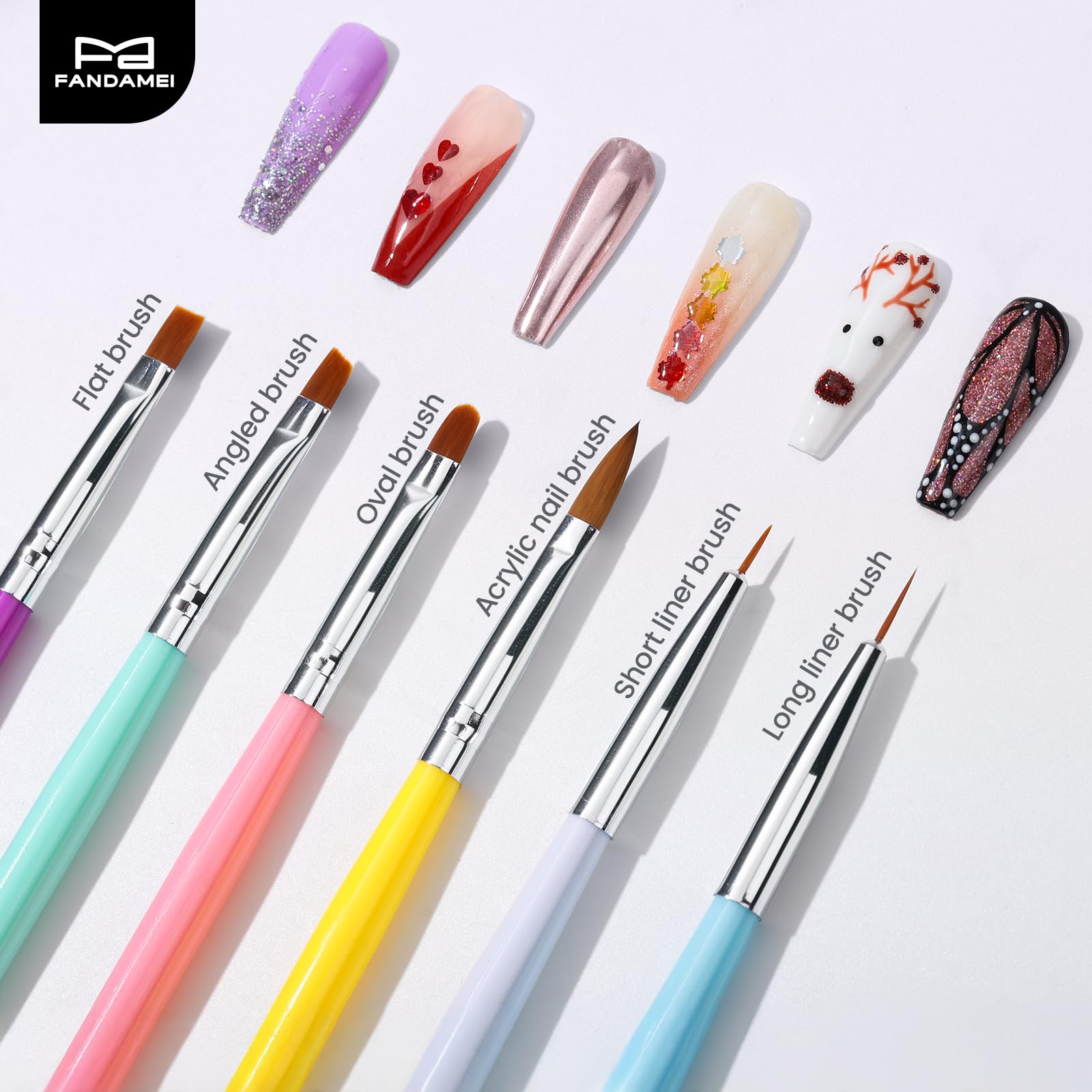 Fandamei pink resin mixing palette showing nonstick surface for easy color blending