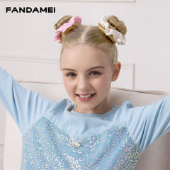 Fandamei hand holding donut to show scale and volume control advantage
