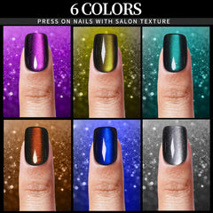 Fandamei six colors array displayed to show variety and bold finishes