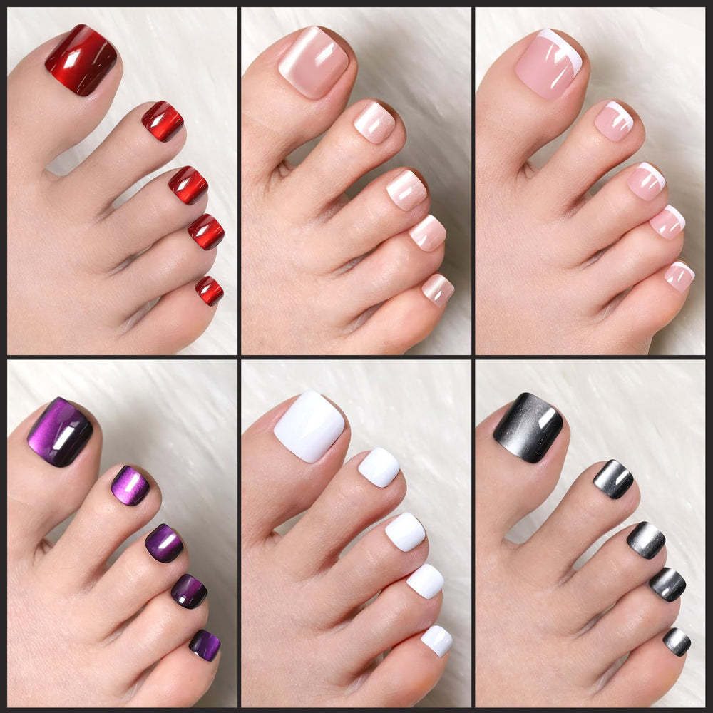 Fandamei numbered nails and size guide showing easy fit selection