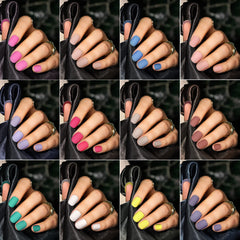 Fandamei ten-size comparison showing numbered tips for easy size matching