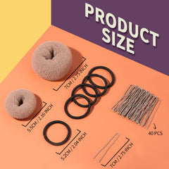 Fandamei donuts in-hand comparing small and extra-small sizes for accurate fit