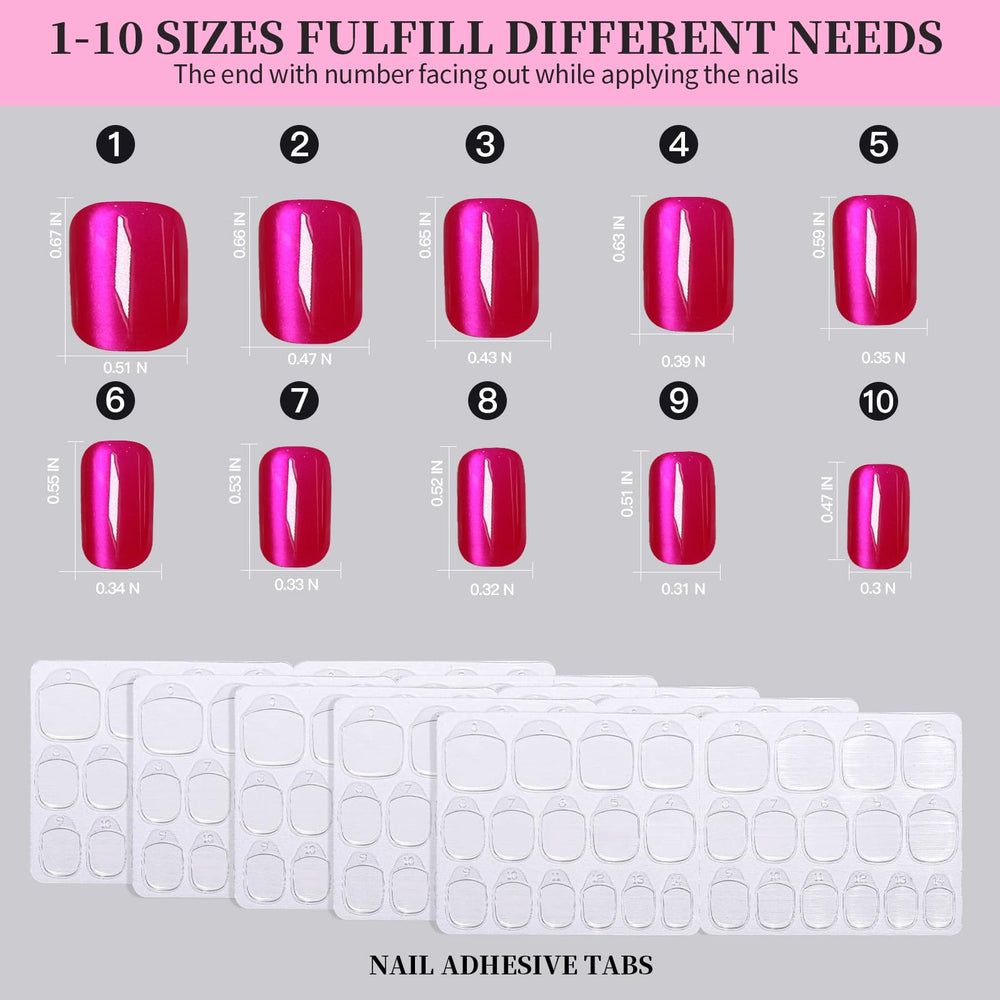 Fandamei size comparison spread illustrating multiple sizes for fit