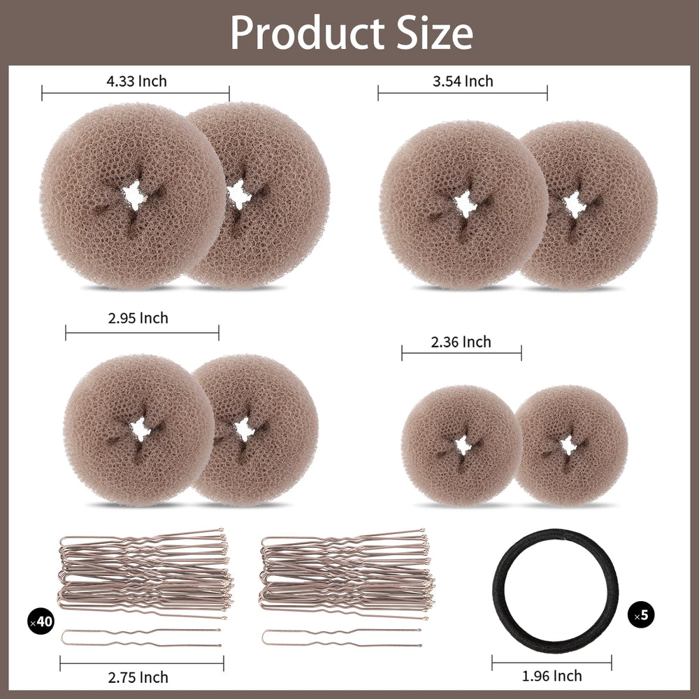 Fandamei assorted donut sizes grouped to show variety and choice