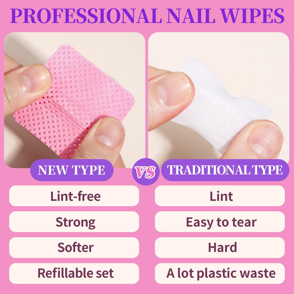 Fandamei wipes cleaning tweezers and tools for hygienic salon benefit