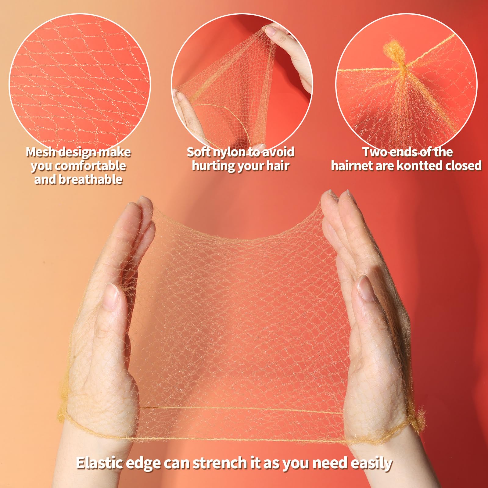 Fandamei U-shaped pins and bobby pins displayed to show secure grip benefit