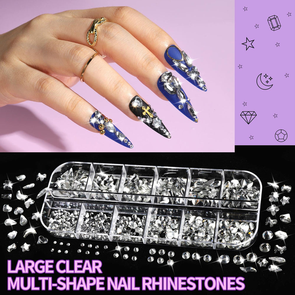 Fandamei wax pencil and tweezer tools for precise gem pickup and placement