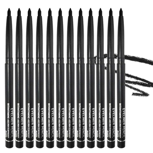 FangTangDI front packaging showing 12 matte brown retractable pencils for convenience