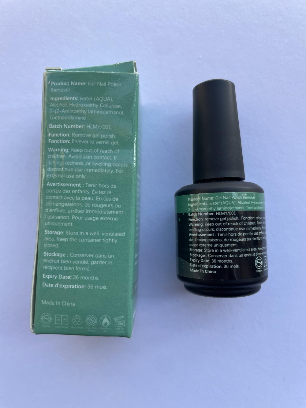 Fanisn finished nails on hand in lifestyle setting showing smooth, salon-like result
