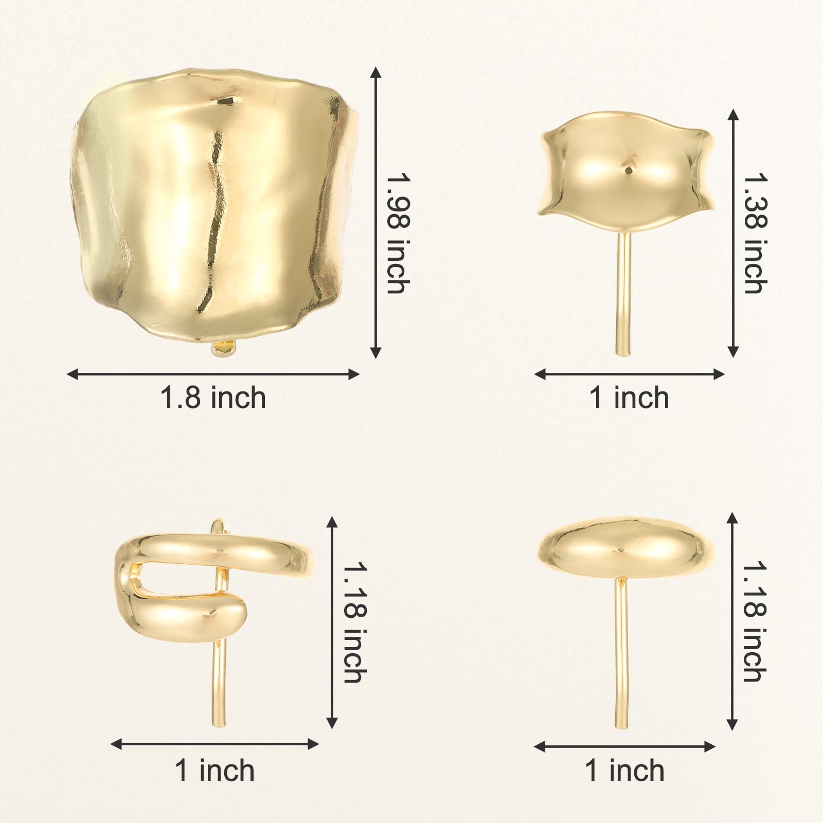 Fanmayhe cuff beside a coin showing compact size and practical scale