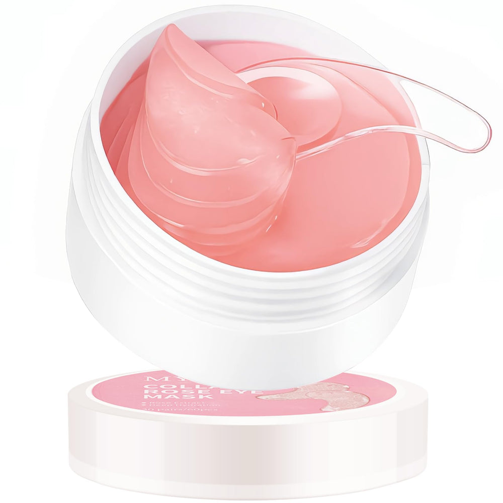 FANMIN front packaging showing rose eye pads and benefits