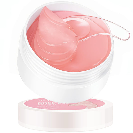 FANMIN front packaging showing rose eye pads and benefits