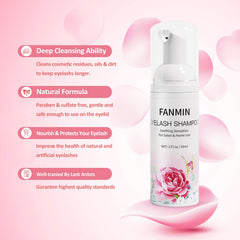 FANMIN pump foam closeup illustrating gentle foam texture and ease of use