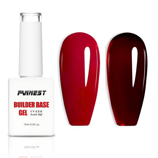 FANNEST cherry red front packaging showing two 15ml bottles and label benefits