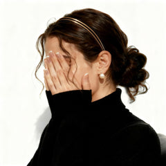 FANSSYA headband worn in hair showing elegant everyday styling and secure hold
