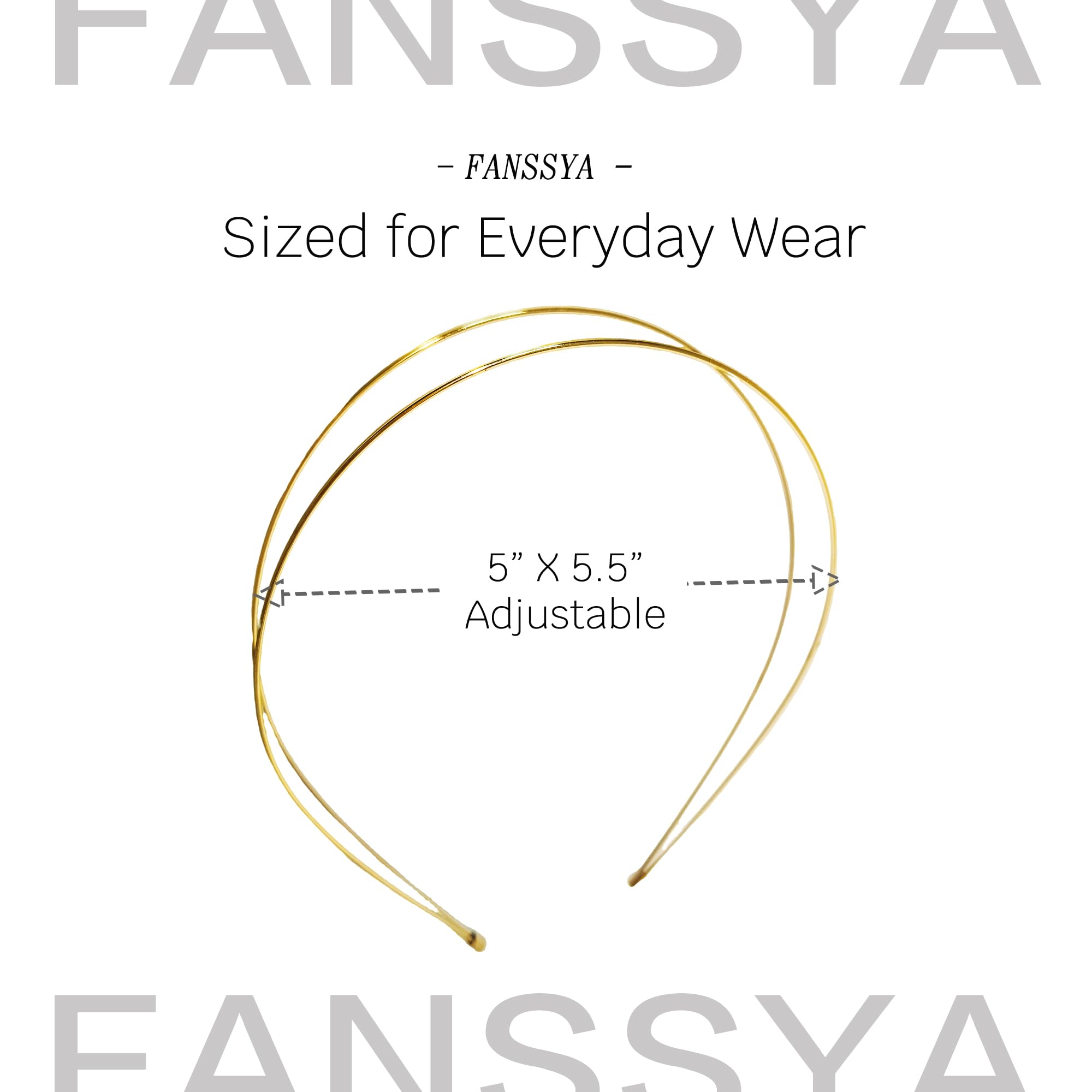 FANSSYA headband in gift-ready packaging demonstrating ready-to-give presentation