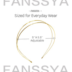 FANSSYA headband in gift-ready packaging demonstrating ready-to-give presentation