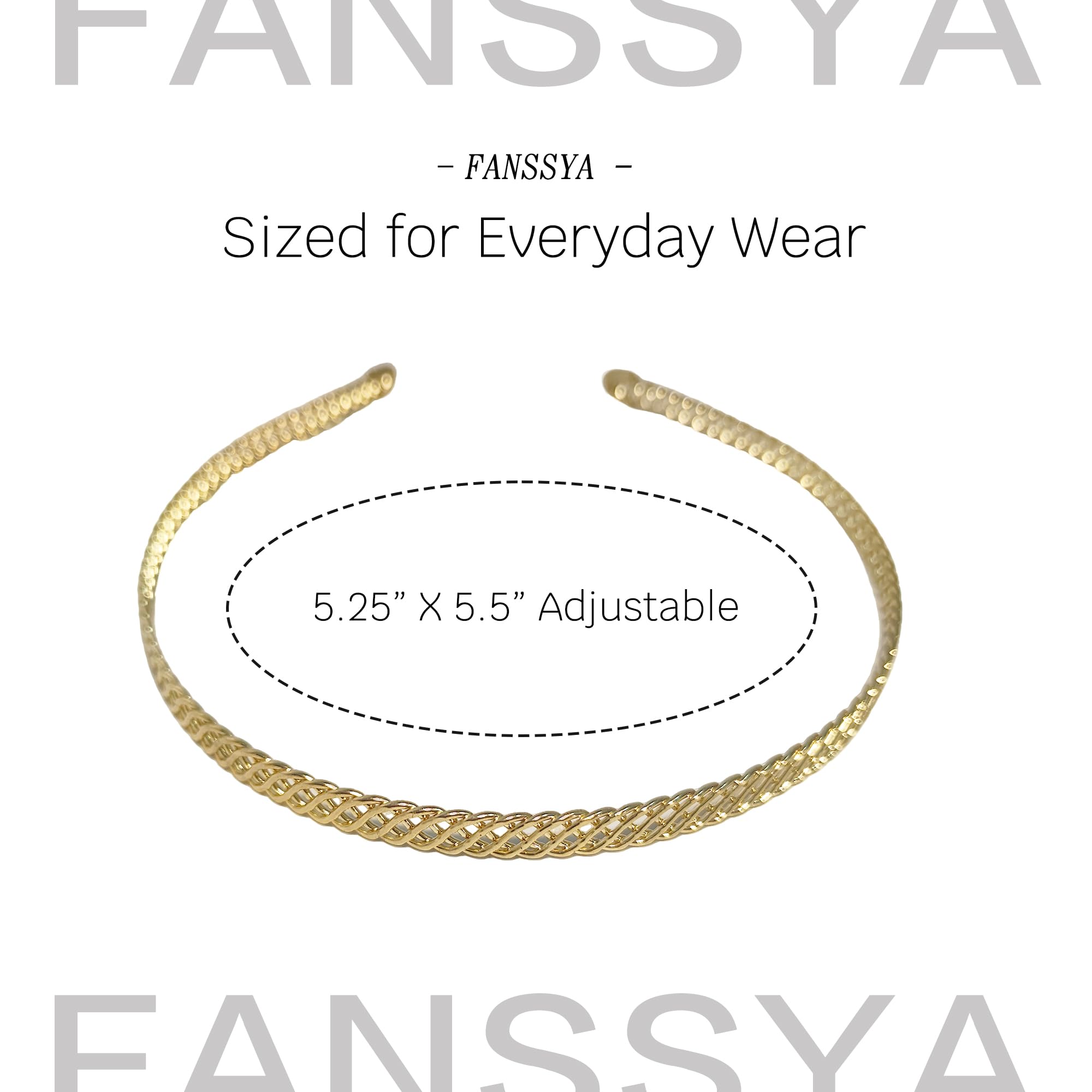 FANSSYA headband in packaging ready to gift with stylish presentation
