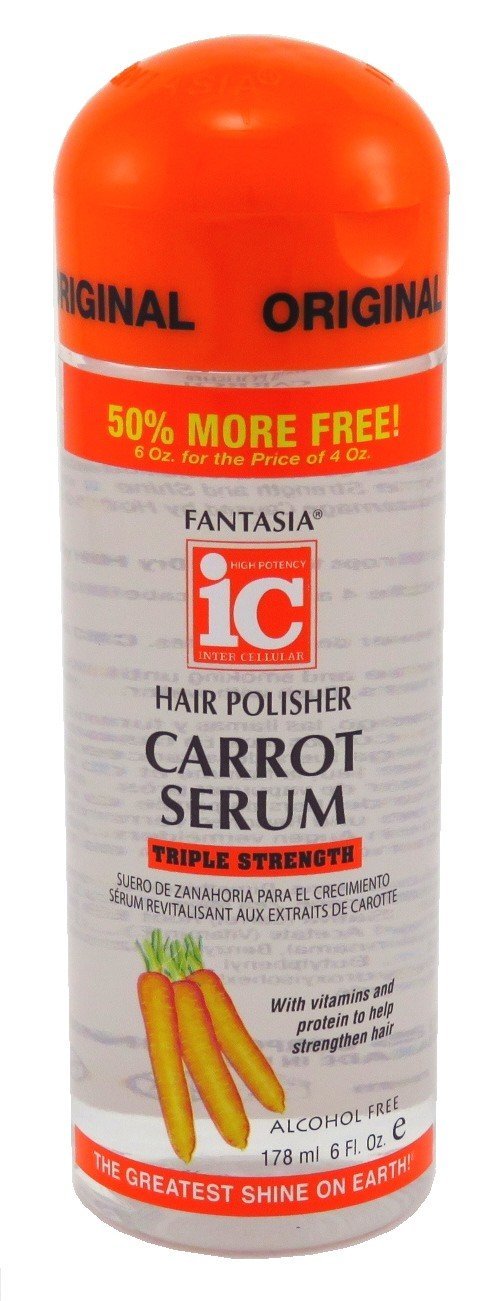 Fantasia carrot serum texture closeup displaying lightweight consistency for smooth application