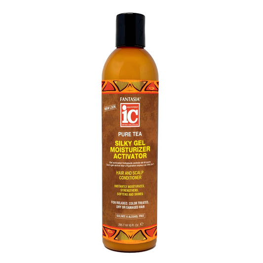 Fantasia IC front label showing product and benefits for hydrated hair