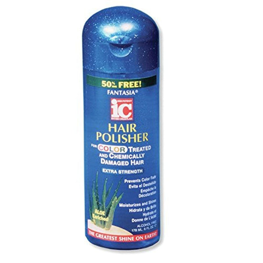 Fantasia polisher front packaging showing tube and 6 oz size for color protection