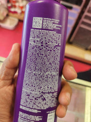 Fantasy Nails Kuul Matizant applied to blonde hair to reduce brassiness