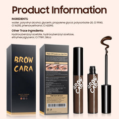 Fanterday lifestyle model outdoors with defined brows showing long-wear waterproof benefit