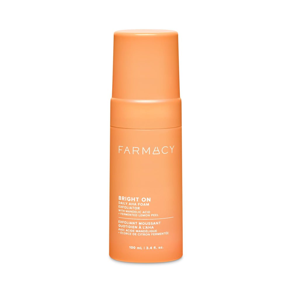 Farmacy bottle front view showing product and brightening benefits