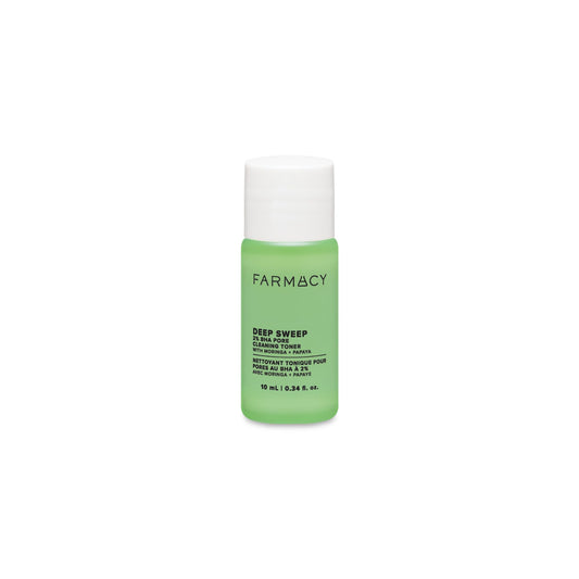 Farmacy Deep Sweep front packaging showing product and benefits