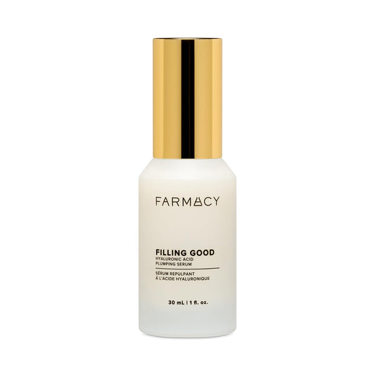 Farmacy filling good front packaging showing bottle and label benefits