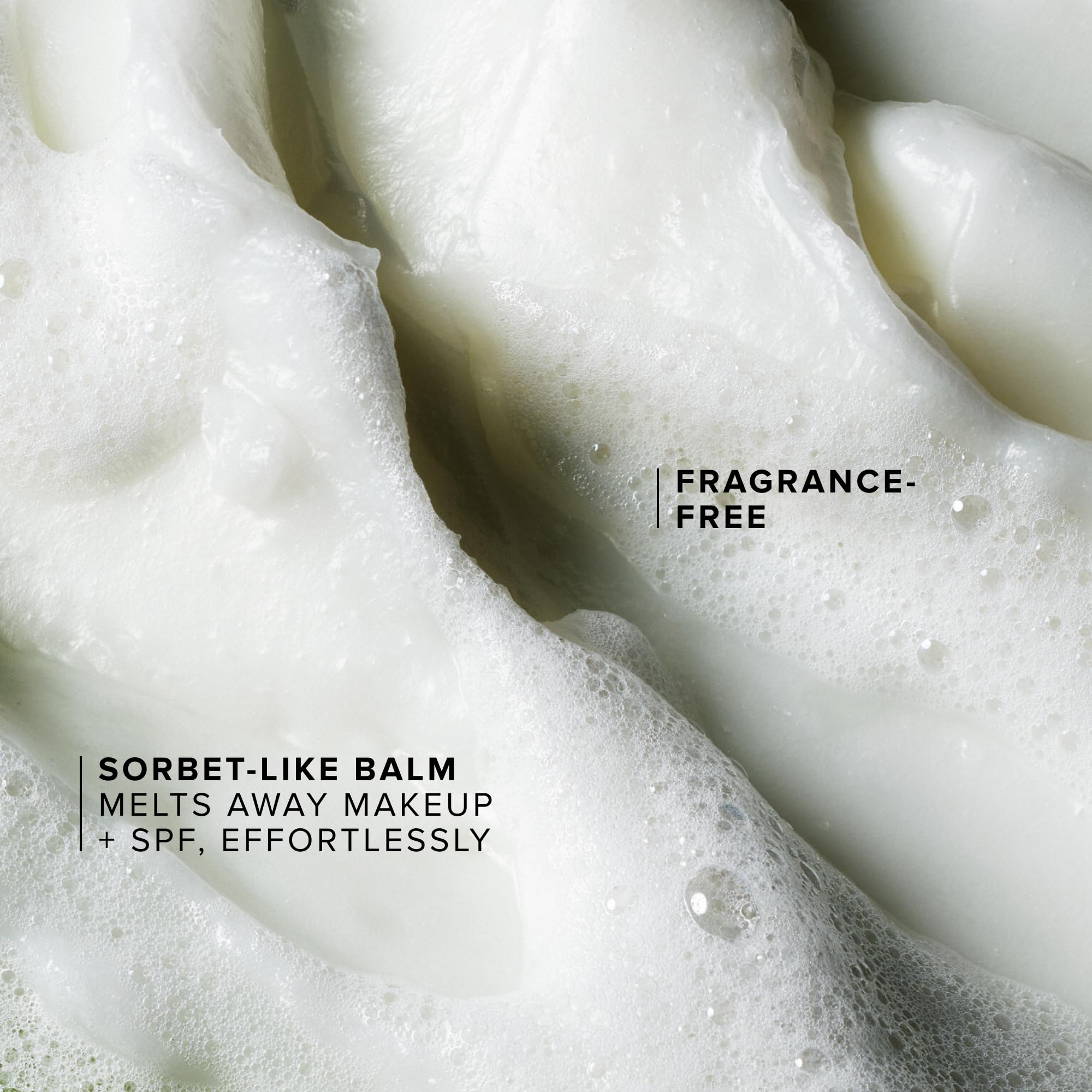 Farmacy Green Clean ingredient label showing plant-powered antioxidants for skin health