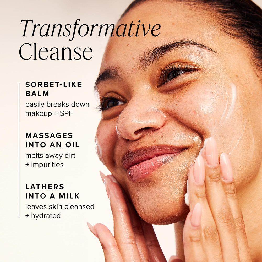Farmacy removing waterproof mascara to show effective lift