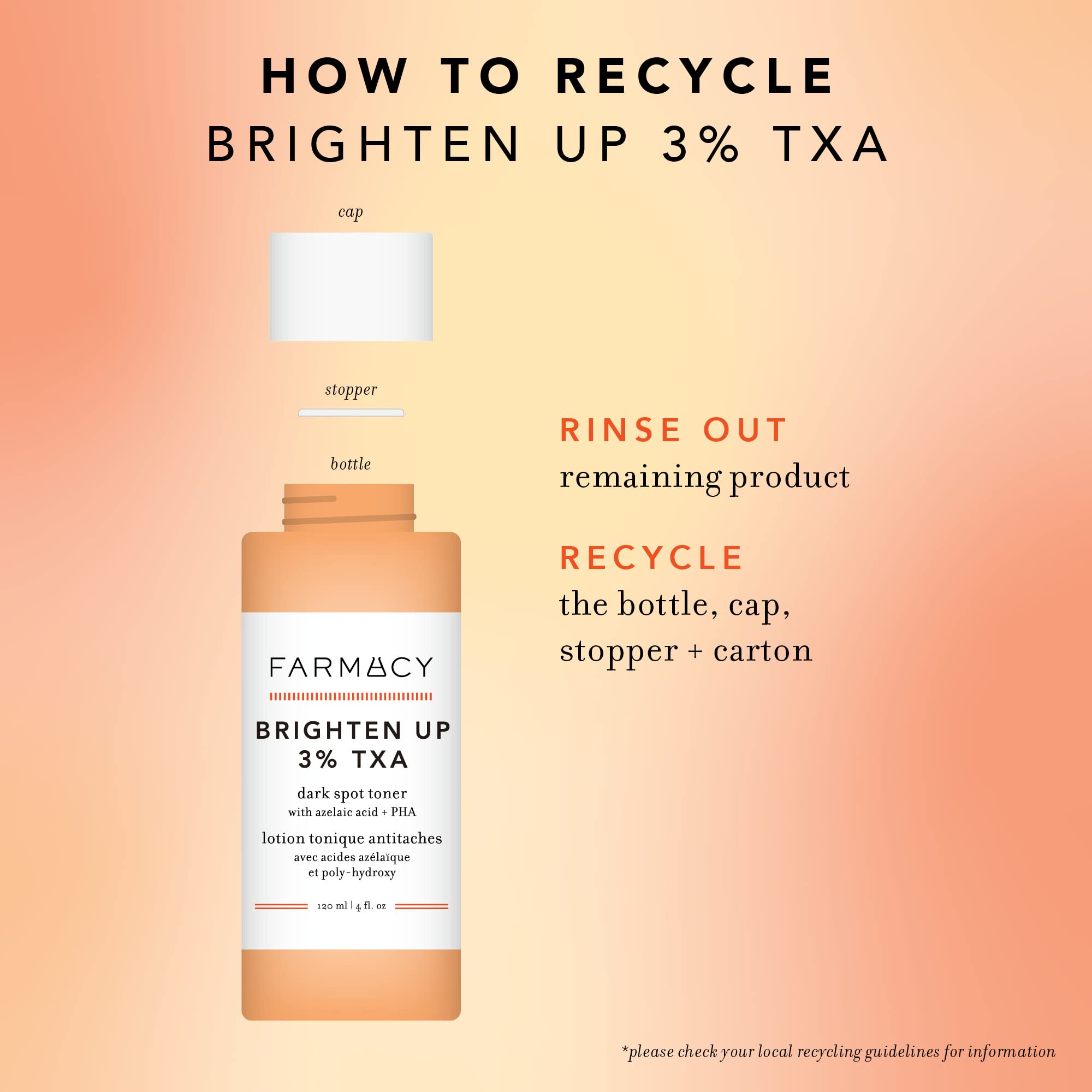 Farmacy azelaic acid ingredient visual emphasizing tone-refining benefit