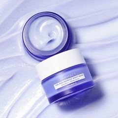 Farmacy open jar displaying smooth mask texture, demonstrating easy night application