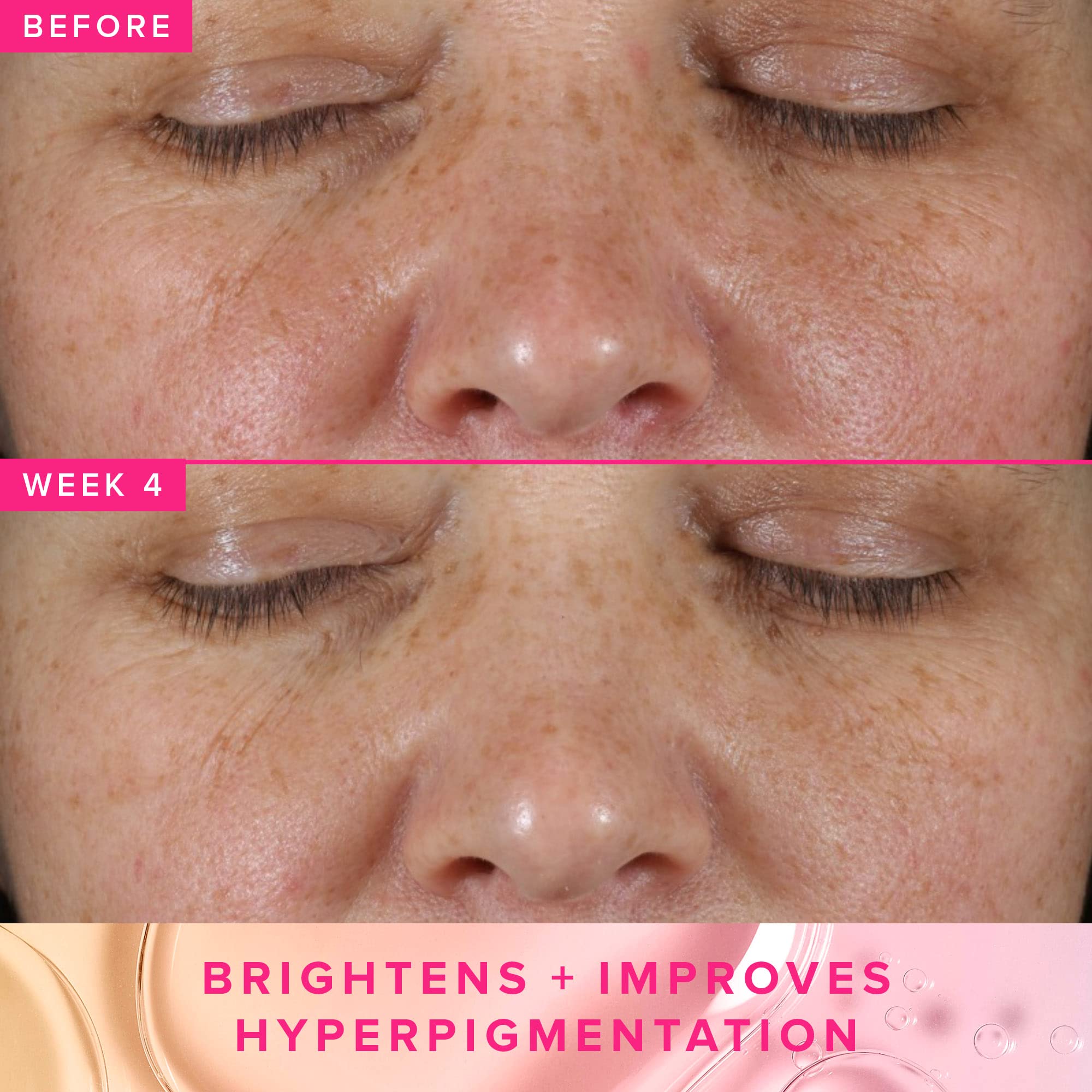 Farmacy texture drop on hand demonstrating lightweight hydrating consistency