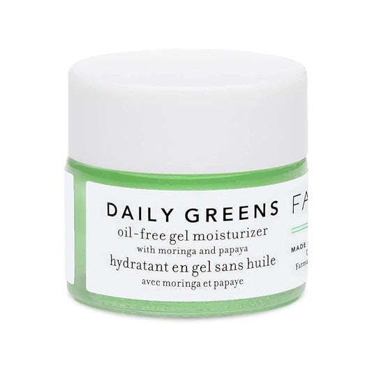 Farmacy travel moisturizer tube front view showing compact design and portability benefit