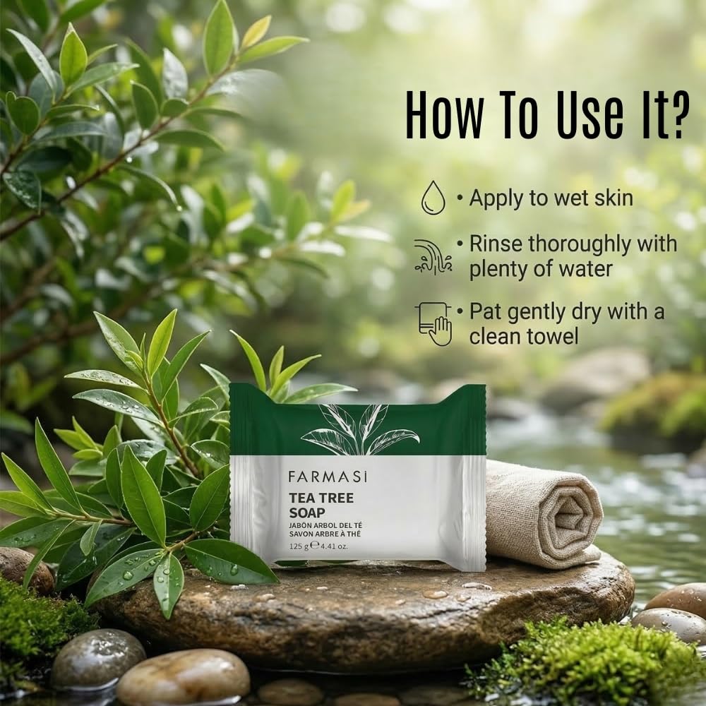 FARMASi label detail highlighting ingredients and clean formulation benefit