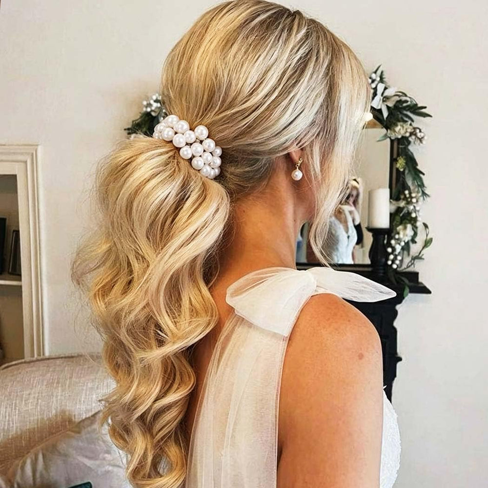 Fashey scrunchie in a bun highlighting polished look for updos and events