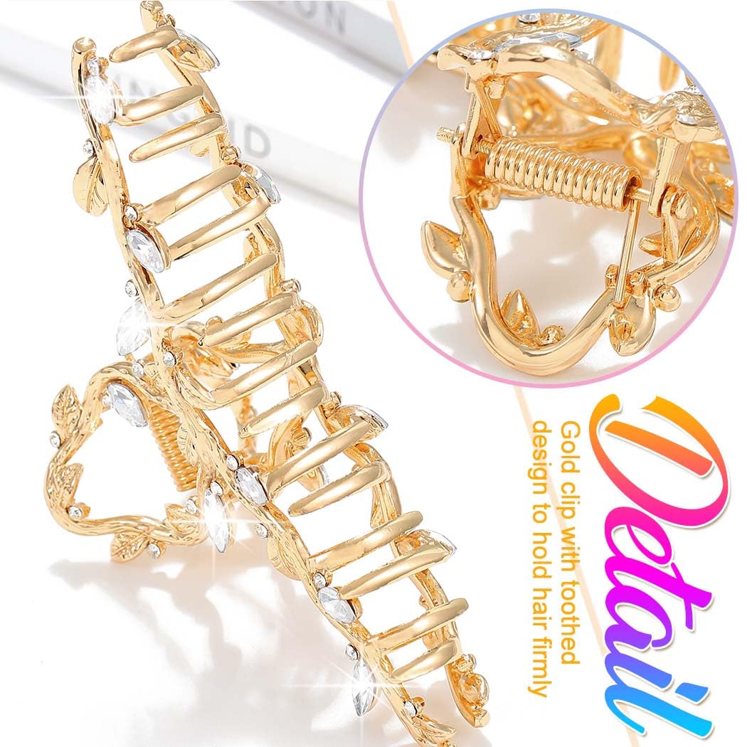 Fashey clip worn in an updo adding bridal sparkle and polished style