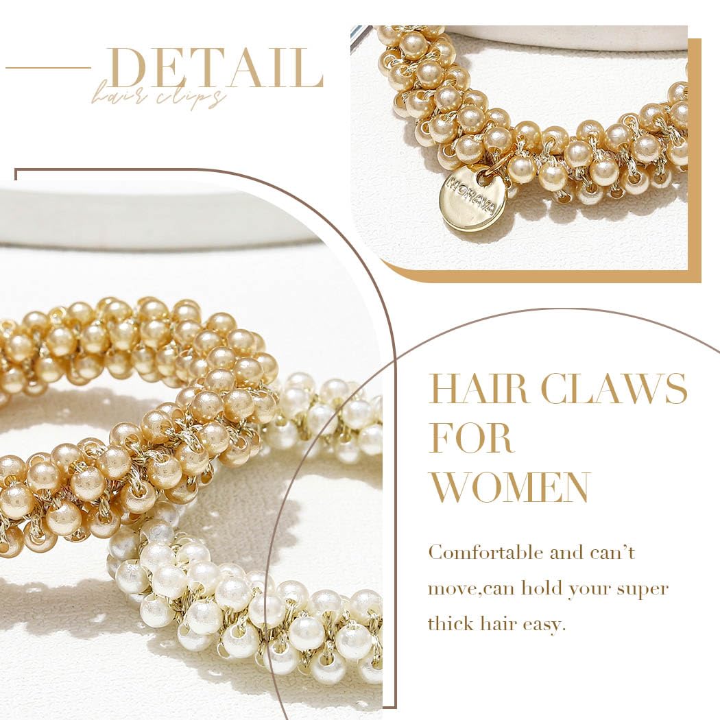 Fashey bead detail close-up displaying pearl accents and durability