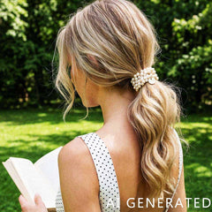 Fashey scrunchie gift packaging presenting accessory as elegant present