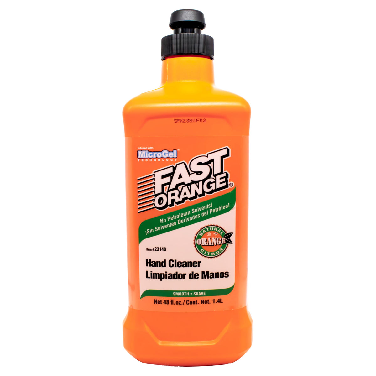 Fast Orange 48 oz bottle front label showing product and skin-conditioning benefits